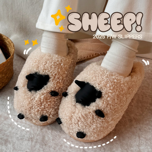 毛毛絨棉拖鞋女款2025新款秋冬季室內家居踩屎感保暖防滑月子棉拖 毛毛絨棉拖鞋女款2025新款秋冬季室內家居踩屎感保暖防滑月子棉拖