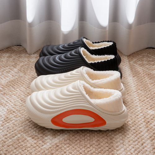 防水包跟棉拖鞋男士2025新款冬季外穿加絨保暖居家室內厚底棉鞋女 防水包跟棉拖鞋男士2025新款冬季外穿加絨保暖居家室內厚底棉鞋女