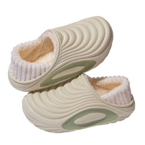 防水包跟棉拖鞋男士2025新款冬季外穿加絨保暖居家室內厚底棉鞋女 防水包跟棉拖鞋男士2025新款冬季外穿加絨保暖居家室內厚底棉鞋女