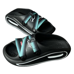 拖鞋男夏季2025新款潮流青春風外穿踩屎感沙灘踩水防滑運動涼拖鞋