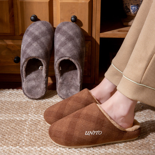 高級感棉拖鞋女秋冬季室內加絨保暖厚底防滑情侶居家用拖鞋男冬天 高級感棉拖鞋女秋冬季室內加絨保暖厚底防滑情侶居家用拖鞋男冬天