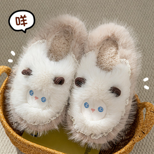 可愛棉拖鞋女款2025秋冬季新款室內家居加厚保暖卡通毛絨厚底拖鞋 可愛棉拖鞋女款2025秋冬季新款室內家居加厚保暖卡通毛絨厚底拖鞋