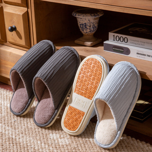 中老年人專用防滑棉拖鞋女秋冬季毛絨保暖室內居家用地板男士冬天 中老年人專用防滑棉拖鞋女秋冬季毛絨保暖室內居家用地板男士冬天