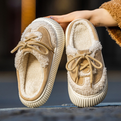 2025包頭鞋帶勃肯棉拖鞋新款女時尚厚底加絨保暖秋冬季可外穿 2025包頭鞋帶勃肯棉拖鞋新款女時尚厚底加絨保暖秋冬季可外穿