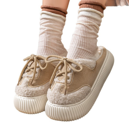 2025包頭鞋帶勃肯棉拖鞋新款女時尚厚底加絨保暖秋冬季可外穿 2025包頭鞋帶勃肯棉拖鞋新款女時尚厚底加絨保暖秋冬季可外穿