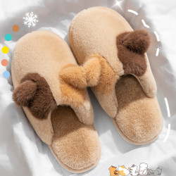 踩屎感棉拖鞋女士秋冬季2025新款室內家居毛絨保暖防滑月子棉拖女