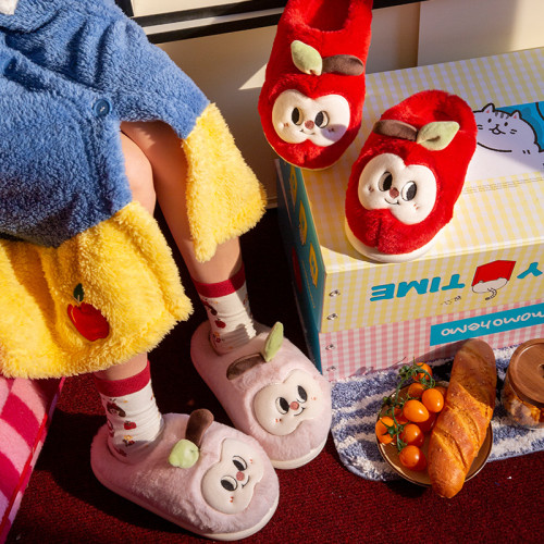 棉拖鞋女款秋冬季2025新款室內家居防滑保暖可愛毛絨絨厚底棉拖女