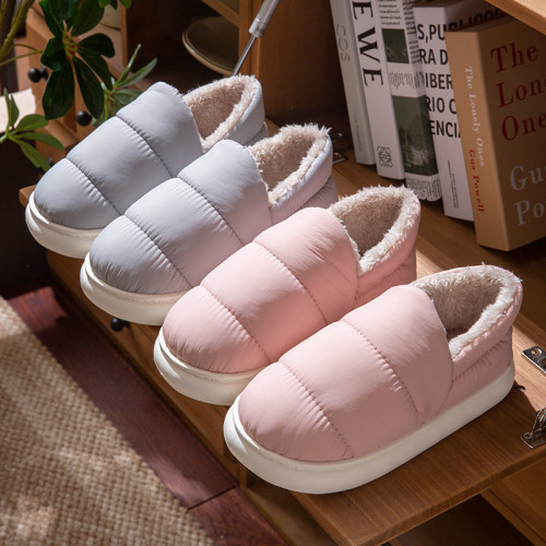 2025冬季棉拖鞋女款包跟保暖外穿防滑厚底居家用防水加絨棉鞋男士 2025冬季棉拖鞋女款包跟保暖外穿防滑厚底居家用防水加絨棉鞋男士