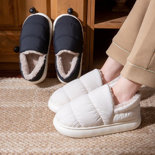 2025冬季棉拖鞋女款包跟保暖外穿防滑厚底居家用防水加絨棉鞋男士 2025冬季棉拖鞋女款包跟保暖外穿防滑厚底居家用防水加絨棉鞋男士