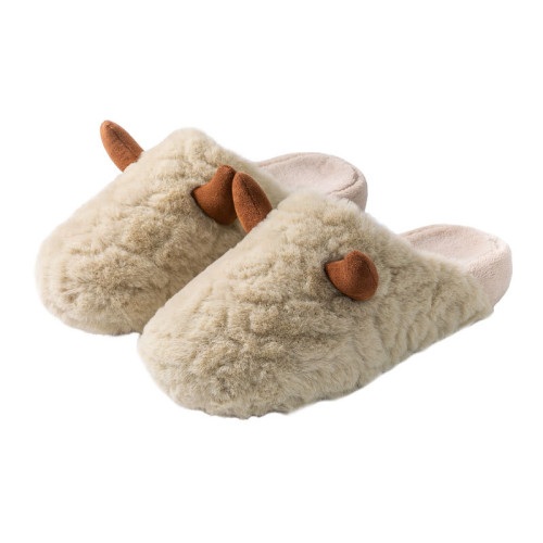 2025新款秋冬季勃肯毛毛棉拖鞋女外穿加絨保暖舒適厚底包頭半拖鞋 2025新款秋冬季勃肯毛毛棉拖鞋女外穿加絨保暖舒適厚底包頭半拖鞋