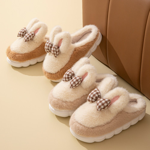 2025長耳朵新款棉拖鞋男女時尚情侶厚底加絨保暖秋冬地板棉拖 2025長耳朵新款棉拖鞋男女時尚情侶厚底加絨保暖秋冬地板棉拖