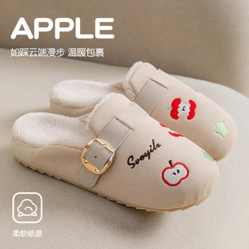 勃肯棉拖鞋女2025新款秋冬季保暖毛毛絨軟底防滑防水室內棉鞋女款 勃肯棉拖鞋女2025新款秋冬季保暖毛毛絨軟底防滑防水室內棉鞋女款