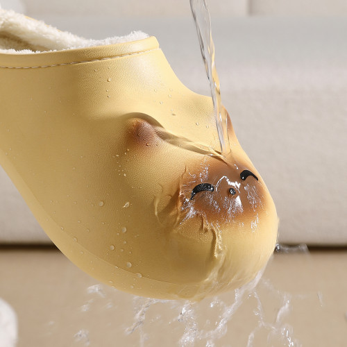 卡通可愛貓小肥貓棉拖鞋2025秋冬新款外穿防水防滑厚底保暖棉鞋女 卡通可愛貓小肥貓棉拖鞋2025秋冬新款外穿防水防滑厚底保暖棉鞋女