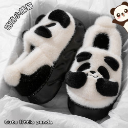 踩屎感棉拖鞋女款秋冬季外穿2025新款室內家居防滑保暖包跟棉鞋女