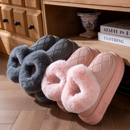 包跟棉拖鞋女士冬季防水家居保暖2025新款情侶厚底加絨外穿棉鞋男 包跟棉拖鞋女士冬季防水家居保暖2025新款情侶厚底加絨外穿棉鞋男