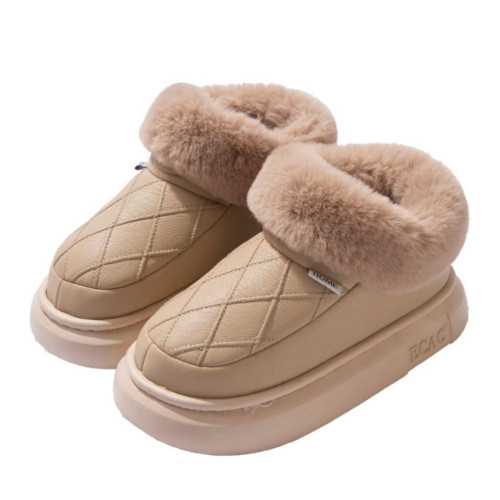 包跟棉拖鞋女士冬季防水家居保暖2025新款情侶厚底加絨外穿棉鞋男 包跟棉拖鞋女士冬季防水家居保暖2025新款情侶厚底加絨外穿棉鞋男