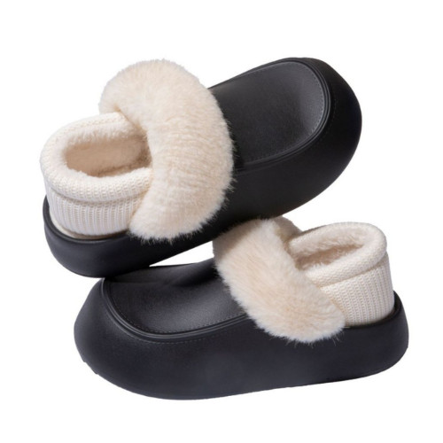 防水棉拖鞋女外穿包跟保暖秋冬季新款室內家居可拆洗保暖毛絨棉鞋 防水棉拖鞋女外穿包跟保暖秋冬季新款室內家居可拆洗保暖毛絨棉鞋