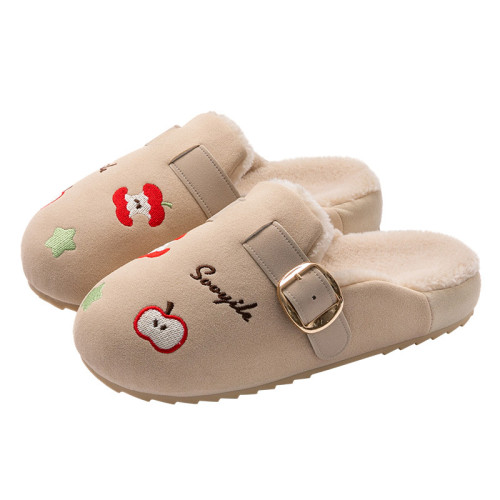 勃肯棉拖鞋女2025新款秋冬季保暖毛毛絨軟底防滑防水室內棉鞋女款 勃肯棉拖鞋女2025新款秋冬季保暖毛毛絨軟底防滑防水室內棉鞋女款