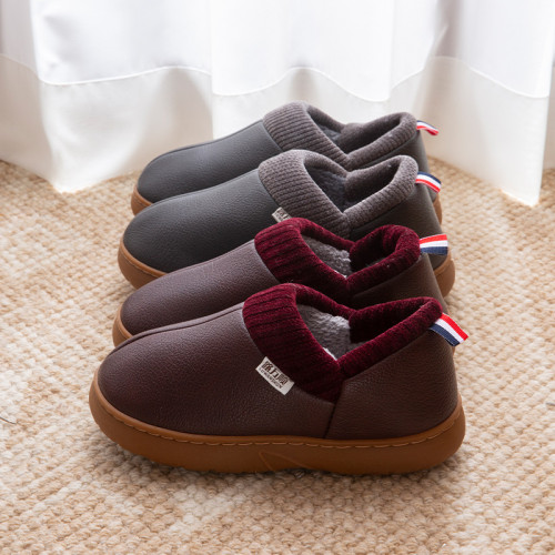 中老年人棉拖鞋女包跟保暖冬季居家用防滑加絨加厚外穿防水棉鞋男 中老年人棉拖鞋女包跟保暖冬季居家用防滑加絨加厚外穿防水棉鞋男