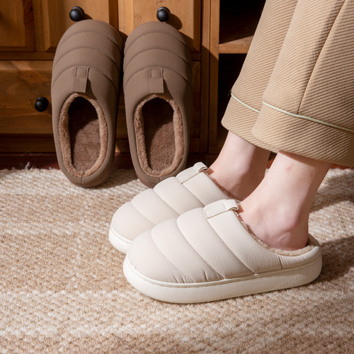 棉拖鞋女冬季2025新款居家用室內地板防滑厚底情侶保暖毛絨拖鞋男 棉拖鞋女冬季2025新款居家用室內地板防滑厚底情侶保暖毛絨拖鞋男