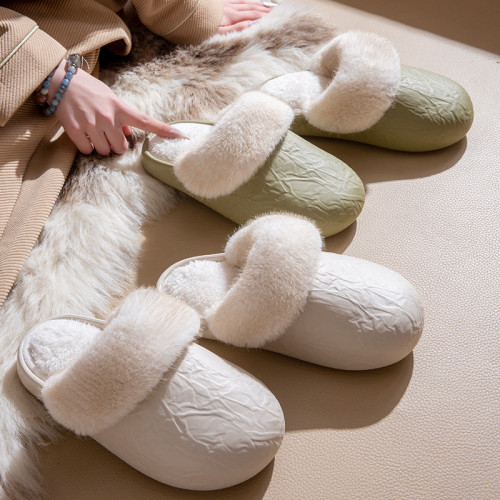 可拆卸機洗棉拖鞋女秋冬季外穿加絨保暖室內家居防滑防水毛拖鞋男 可拆卸機洗棉拖鞋女秋冬季外穿加絨保暖室內家居防滑防水毛拖鞋男