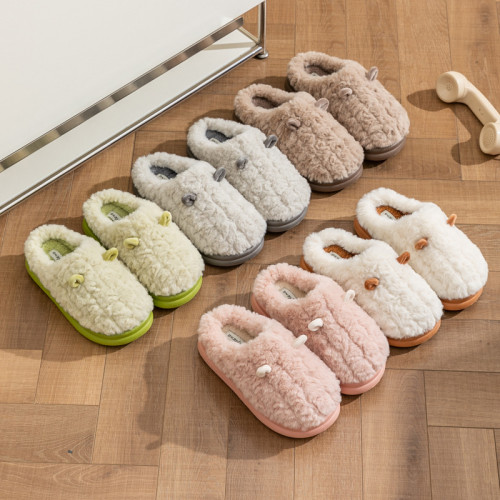 棉拖鞋女2025新款秋冬季室內家居保暖加絨防滑月子鞋厚底毛毛拖鞋 棉拖鞋女2025新款秋冬季室內家居保暖加絨防滑月子鞋厚底毛毛拖鞋