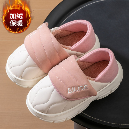 棉鞋女士秋冬季新款包跟加絨室內居家厚底防滑棉拖鞋冬天外穿新款 棉鞋女士秋冬季新款包跟加絨室內居家厚底防滑棉拖鞋冬天外穿新款