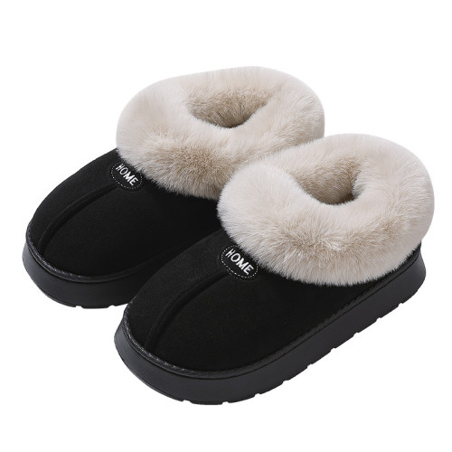 外穿棉拖女秋冬季時尚情侶家用室內防滑耐磨厚底高幫棉拖男士 外穿棉拖女秋冬季時尚情侶家用室內防滑耐磨厚底高幫棉拖男士