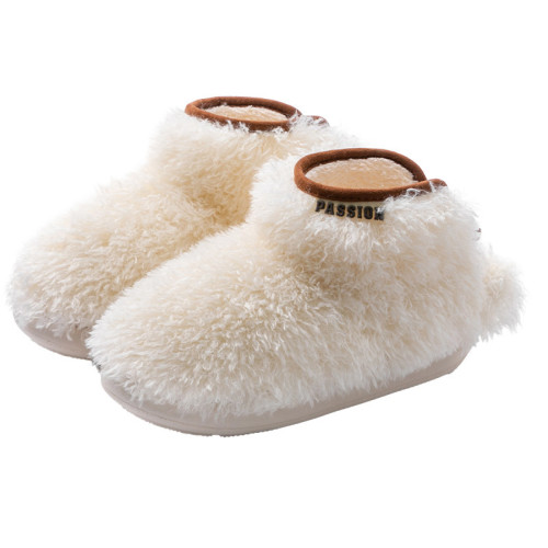 厚底棉拖鞋女款秋冬季2025新款室內家居保暖防滑加絨毛毛棉拖女冬