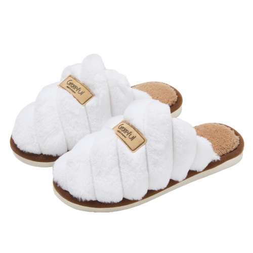 毛毛拖鞋女秋冬外穿防滑室內厚底居家棉拖鞋冬季保暖棉拖男士 毛毛拖鞋女秋冬外穿防滑室內厚底居家棉拖鞋冬季保暖棉拖男士