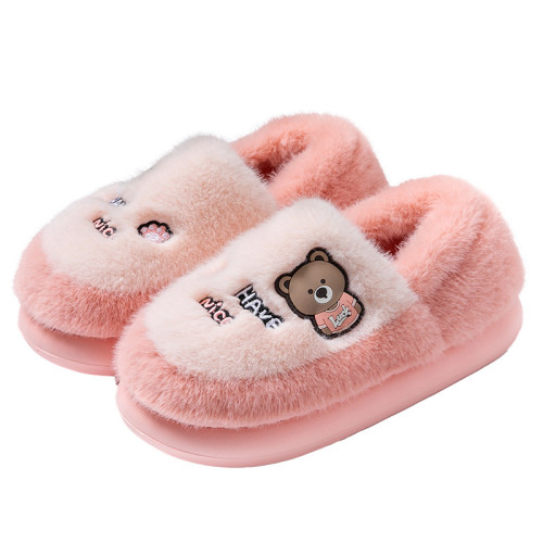 棉拖鞋女款2025新款秋冬季包跟室內家居卡通可愛保暖毛絨月子鞋女 棉拖鞋女款2025新款秋冬季包跟室內家居卡通可愛保暖毛絨月子鞋女