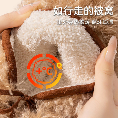 靜音棉拖鞋女款秋冬季2025新款室內防滑家居保暖可愛毛絨拖鞋冬女 靜音棉拖鞋女款秋冬季2025新款室內防滑家居保暖可愛毛絨拖鞋冬女