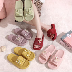 卡通可愛拖鞋女士浴室內家居防滑厚底EVA涼拖鞋男情侶2026春夏季