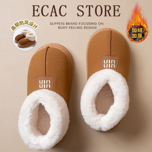 高幫棉拖鞋女款冬季包跟室內家居2025新款防滑保暖毛絨棉鞋女外穿 高幫棉拖鞋女款冬季包跟室內家居2025新款防滑保暖毛絨棉鞋女外穿