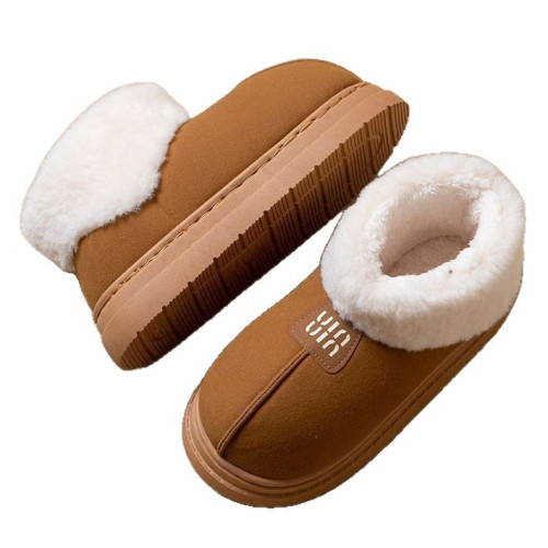 高幫棉拖鞋女款冬季包跟室內家居2025新款防滑保暖毛絨棉鞋女外穿 高幫棉拖鞋女款冬季包跟室內家居2025新款防滑保暖毛絨棉鞋女外穿