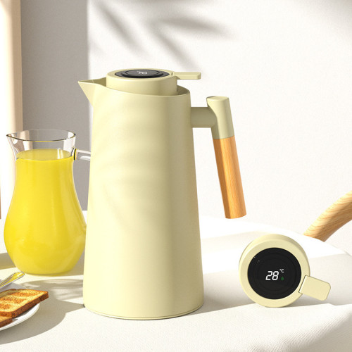 北歐保溫水壺家用保溫壺玻璃內膽熱水瓶開水保溫瓶大容量咖啡壺1L 北歐保溫水壺家用保溫壺玻璃內膽熱水瓶開水保溫瓶大容量咖啡壺1L