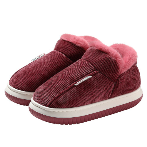 包跟棉拖鞋女居家室內冬季保暖加絨中老年防滑厚底耐磨棉拖男 包跟棉拖鞋女居家室內冬季保暖加絨中老年防滑厚底耐磨棉拖男