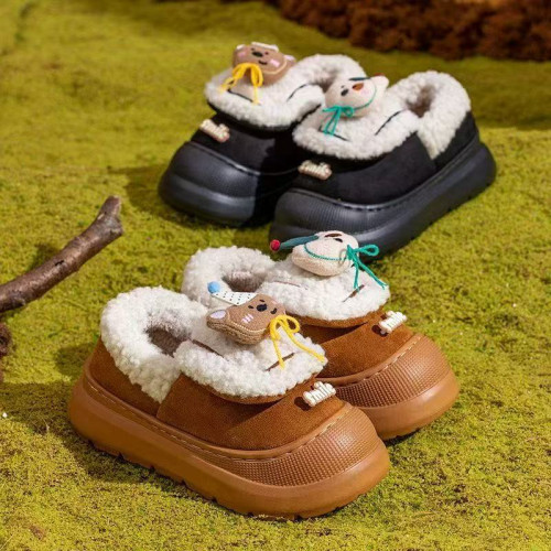 卡通翻領棉鞋棉拖鞋軟底加厚月子冬天包跟秋冬季外穿居家2025新款 卡通翻領棉鞋棉拖鞋軟底加厚月子冬天包跟秋冬季外穿居家2025新款