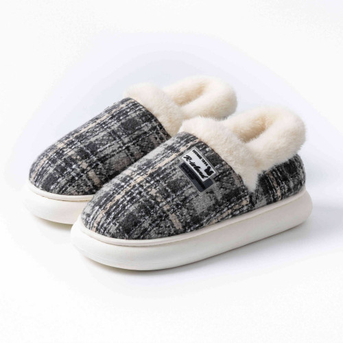 踩屎感棉拖鞋男士秋冬季外穿2025新款家居室內保暖加絨加厚棉拖男 踩屎感棉拖鞋男士秋冬季外穿2025新款家居室內保暖加絨加厚棉拖男