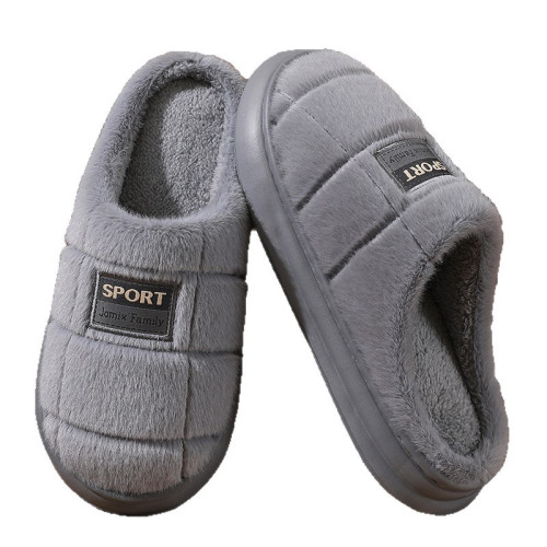 特大47碼男士棉拖鞋冬季居家用毛拖鞋2025新款防滑厚底保暖棉拖男