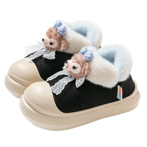 卡通棉拖鞋女款秋冬季2025新款室內家居防滑保暖可愛踩屎感棉鞋女 卡通棉拖鞋女款秋冬季2025新款室內家居防滑保暖可愛踩屎感棉鞋女
