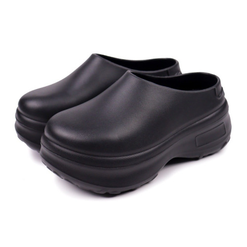 厚底包頭拖鞋女ins輕便防滑增高廚師鞋松糕運動半拖洞洞鞋涼鞋女 厚底包頭拖鞋女ins輕便防滑增高廚師鞋松糕運動半拖洞洞鞋涼鞋女