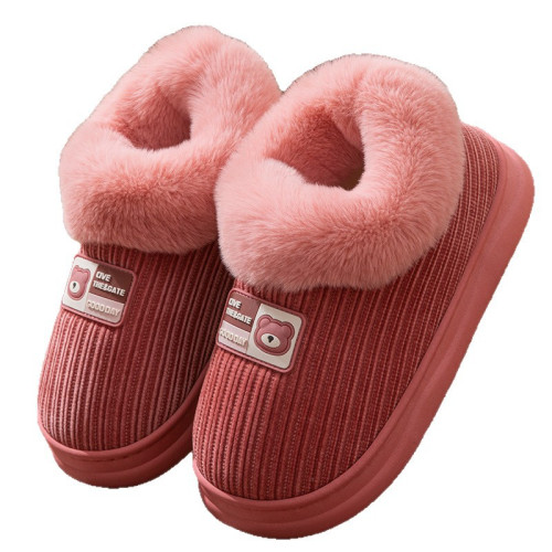 男士棉鞋冬季2025新款包跟保暖室內家居用加厚底毛絨棉鞋女可外穿 男士棉鞋冬季2025新款包跟保暖室內家居用加厚底毛絨棉鞋女可外穿