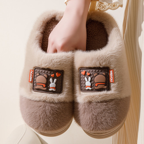 2025棉拖鞋男士秋冬季新款室內加絨厚底情侶保暖防滑毛毛拖鞋女士 2025棉拖鞋男士秋冬季新款室內加絨厚底情侶保暖防滑毛毛拖鞋女士