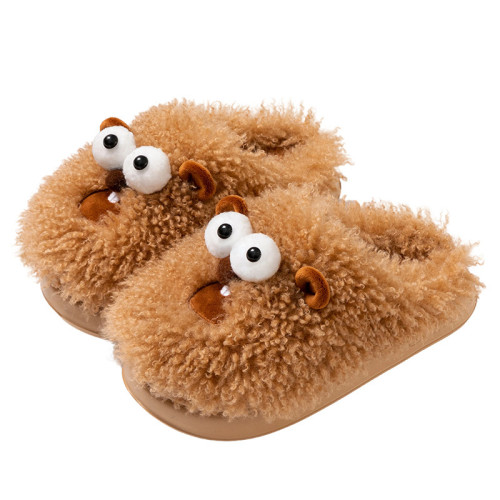 土撥鼠棉拖鞋女款秋冬季2025新款居家室內保毛絨月子鞋厚底棉鞋 土撥鼠棉拖鞋女款秋冬季2025新款居家室內保毛絨月子鞋厚底棉鞋