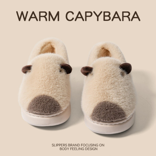 踩屎感棉拖鞋女款秋冬季2025新款室內家居包跟毛絨保暖防滑棉拖女 踩屎感棉拖鞋女款秋冬季2025新款室內家居包跟毛絨保暖防滑棉拖女