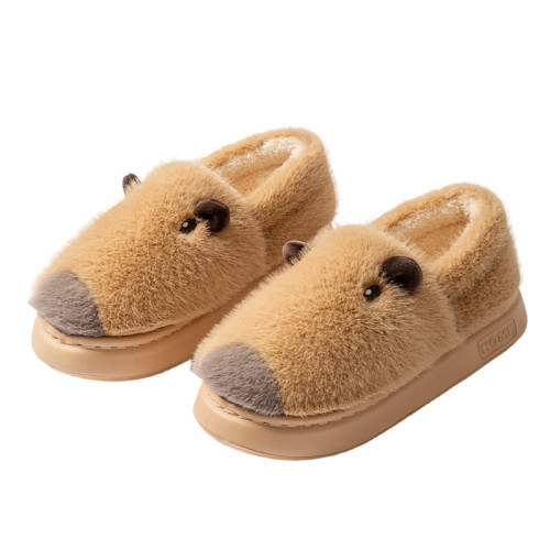 棉拖鞋女款秋冬季2025新款室內家居防滑保暖包跟毛絨絨卡通棉拖女 棉拖鞋女款秋冬季2025新款室內家居防滑保暖包跟毛絨絨卡通棉拖女