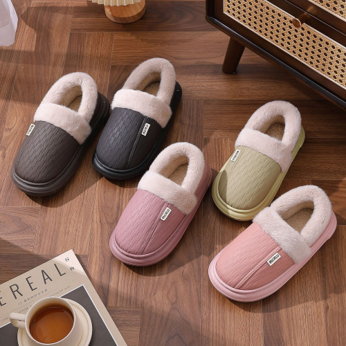 家居棉拖鞋男秋冬季中老年家用防水外穿防風厚毛絨保暖棉鞋女 家居棉拖鞋男秋冬季中老年家用防水外穿防風厚毛絨保暖棉鞋女