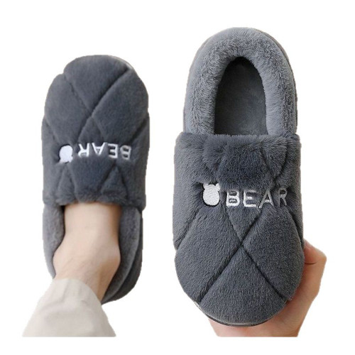男士包跟棉拖鞋男款秋冬季室內家用加絨保暖家居防滑棉鞋冬天2025 男士包跟棉拖鞋男款秋冬季室內家用加絨保暖家居防滑棉鞋冬天2025