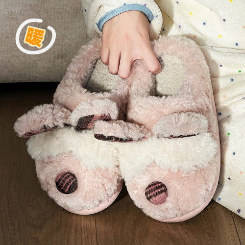 可愛棉拖鞋女秋冬包頭棉拖保暖毛絨居家室內軟底耐磨棉鞋女士 可愛棉拖鞋女秋冬包頭棉拖保暖毛絨居家室內軟底耐磨棉鞋女士